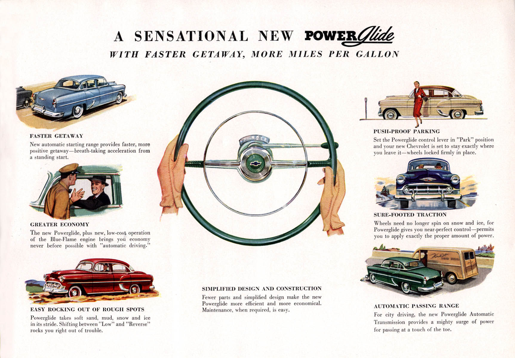 1953 Chevrolet Brochure Page 21